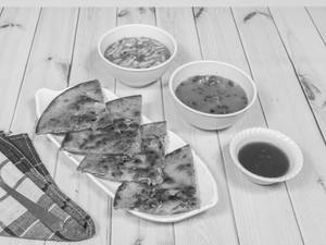 Aloo Paratha Thali