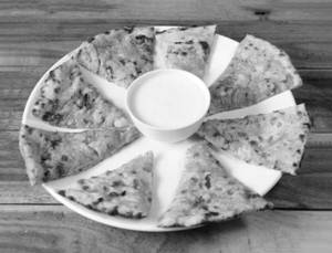 Aloo Paratha + Curd