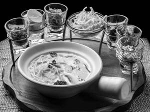 Burmese Veg Khow Suey