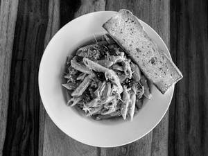 Veg Penne with Pesto