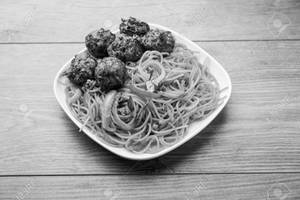 Chicken Manchurian Noodles