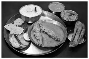 Chingri Malaicurry Thali