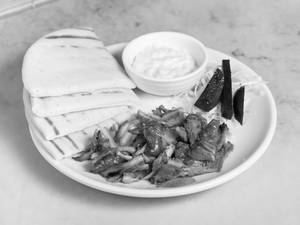 Crispy & Crunchy Chicken Shawarma Plate