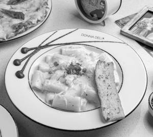 Rigatoni Drunken Alfredo