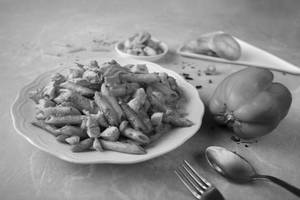 Chicken Red Sauce Penne Pasta