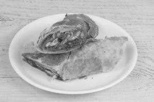 Chicken Boti Kebab Roll (double Filling)