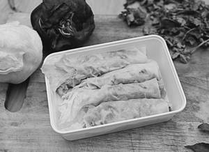 Chicken Rice Paper Roll
