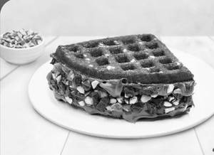 Almond Brownie Waffle