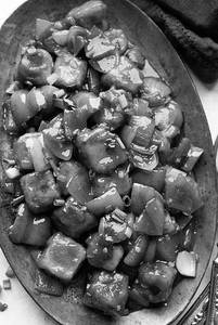 Chilly Paneer Spring Onion