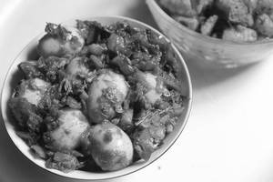 Kaadai Egg Roast