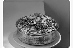 Mutton Keema Fry Biryani (full)