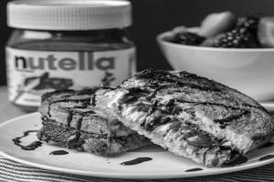Nutella Chocolate Sandwich