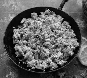 Egg Bhurji (2 Eggs - Serves 1)