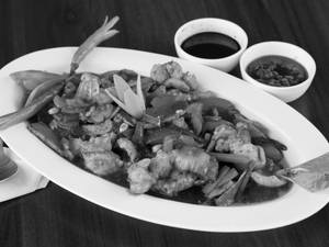 Nam Prik Fish Dry