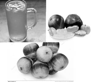 Nannaari Lime @ (Lime Sarbath) Within Nungu Pieces (750Ml)