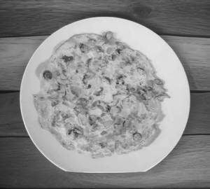 Double Egg Bread Omelette (223 Kcal)
