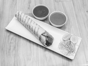 Chilli paneer kathi roll