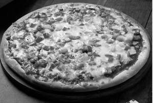 Cheese onion and capsicum