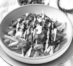 Butter Chicken Loaded Fries 