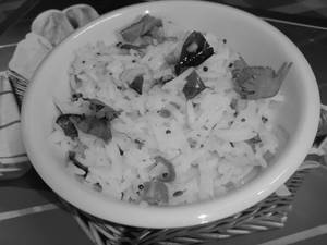 Curd Rice With Homemade Achar