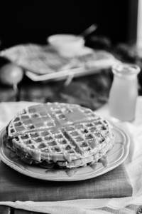 Salted Caramel Waffle (4 Pcs)