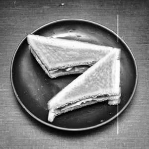 Veg Mayonnaise Grilled Cheese Sandwich