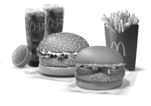 Burger Combo for 2: McVeggie + McAloo Tikki with Coke