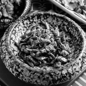 Shredded Chicken Scallion Dry