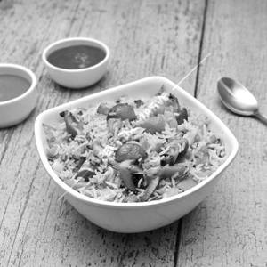 Veg Mushroom Fried Rice