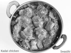 Kadhai chicken