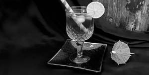 Blue Lagoon Iced Beverage