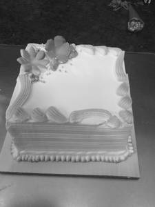 Vanilla Butter Cream Cake (1/2 kg)