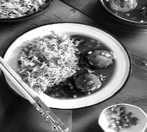 Veg Fried Rice + Veg Manchurian Gravy