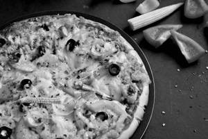 Veg Garlic Cheese Pizza [7 Inches]