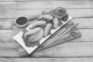 Golden Fried Prawns