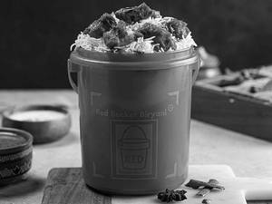 Red Bucket Special Chicken Biryani [2 Person]
