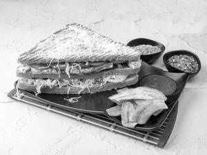 Veg Paneer Cheese Special Grilled Sandwich