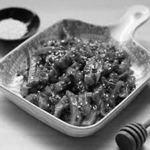 Honey chilli potato