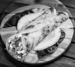 Paneer Double Egg Roll