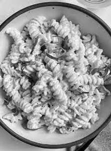 Chicken cheese cottage pasta