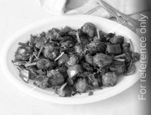 Mushroom Chilli