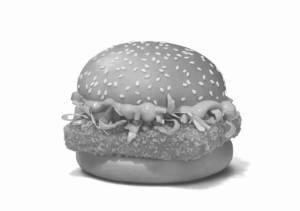 Loaded paneer burger