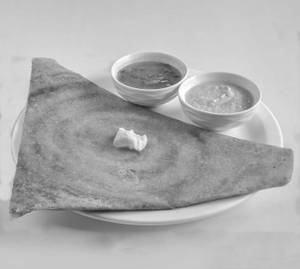 Butter masala dosa