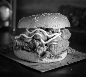 Crispy Chicken Double Patty Burger