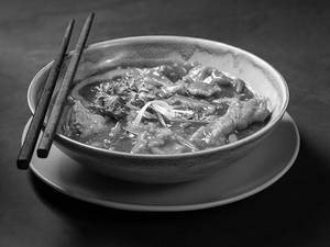 Three Pepper Lamb With Oyster Sauce