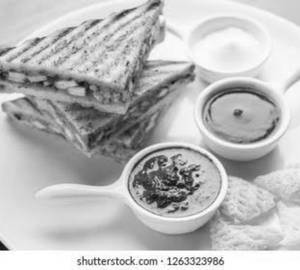 Paneer grilled sandwich
