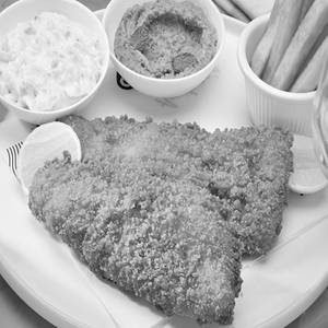 Crumbed Fried Fish n chips
