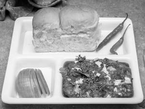 Butter Pav Bhaji
