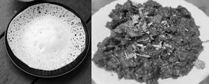 3 Appam + Beef Roast (500 Ml)