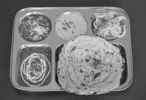 Lachha Paratha Special Thali